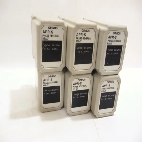 Phase Reversal Relay with base, APR-S, Omron, Japan